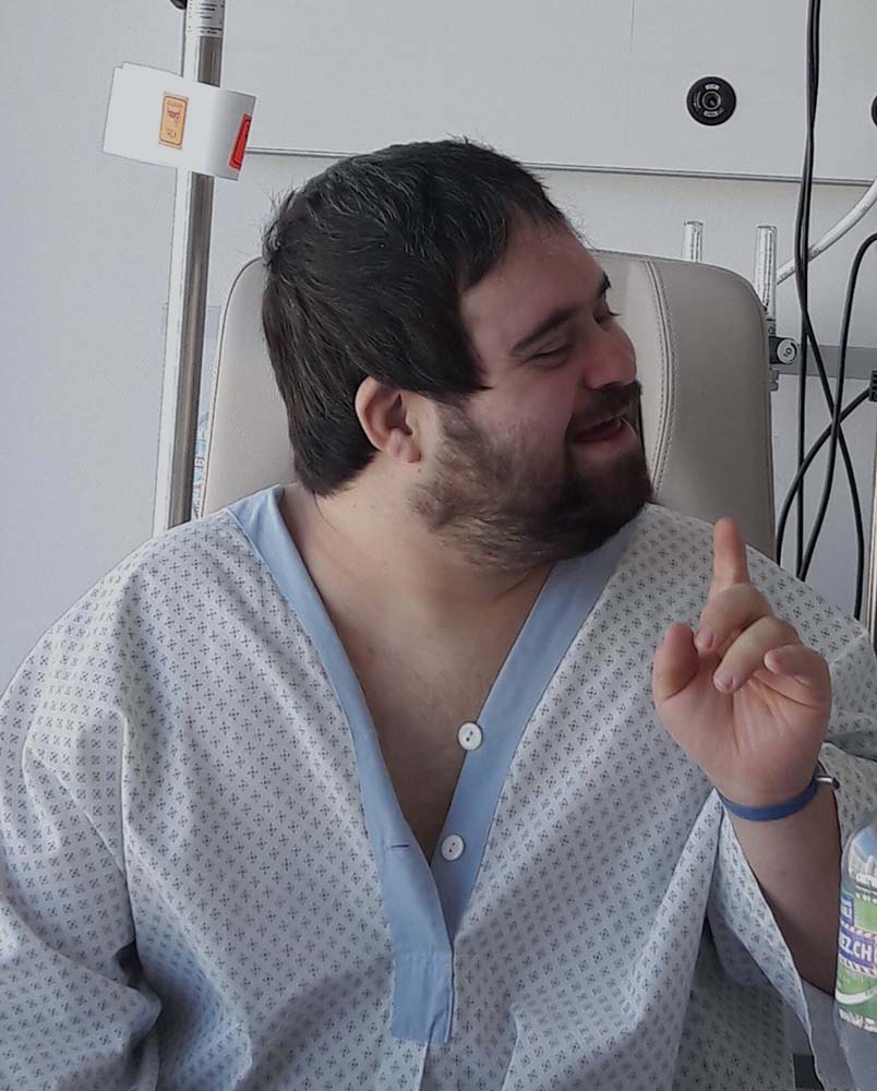 Mensch im Krankenhaus Mensch im Krankenhaus